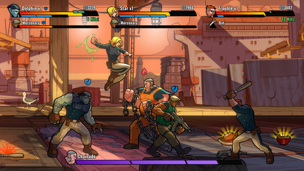 混乱斗士(Mayhem Brawler) v2.0.0 官方中文版 横版动作闯关游戏 2G-2