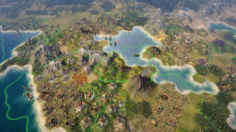旧世界(Old World) Ver58128 中文汉化版 策略SLG游戏 5.6G